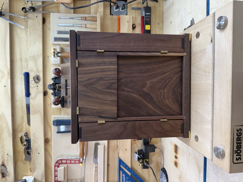 Walnut Jewelry Cabinet, photo 7