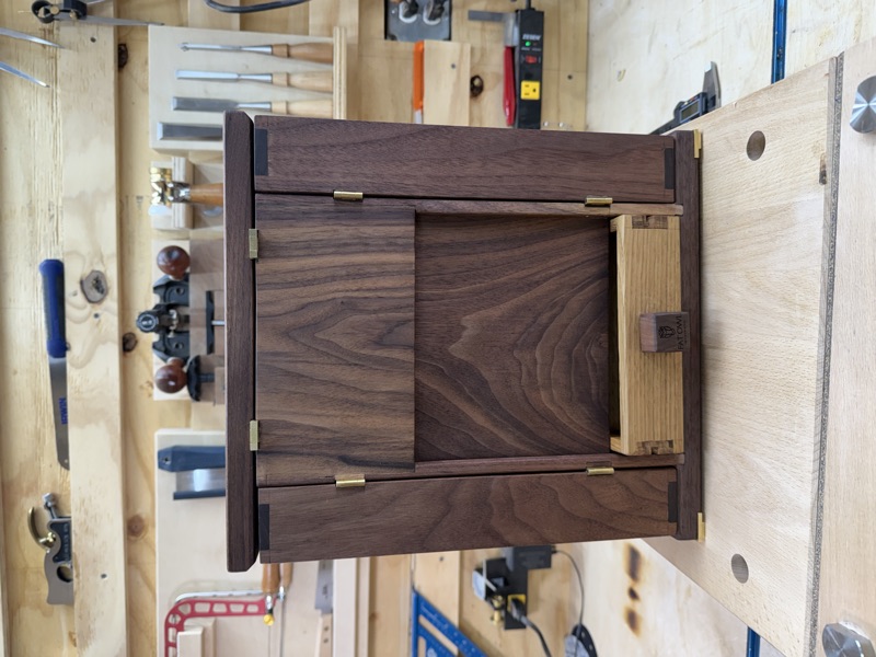 Walnut Jewelry Cabinet, photo 8