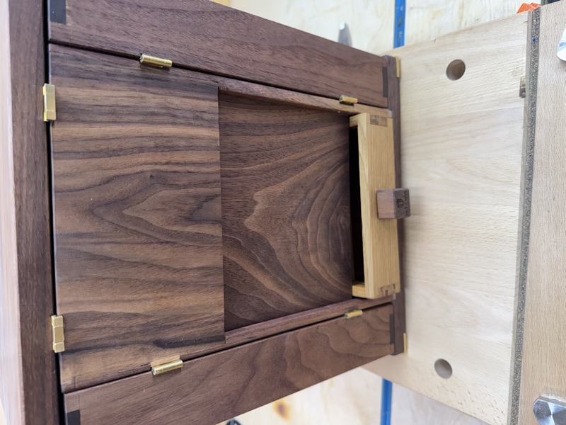 Walnut Jewelry Cabinet, photo 9