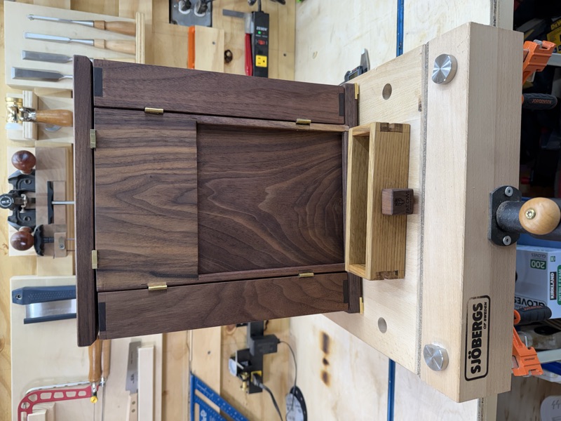 Walnut Jewelry Cabinet, photo 10