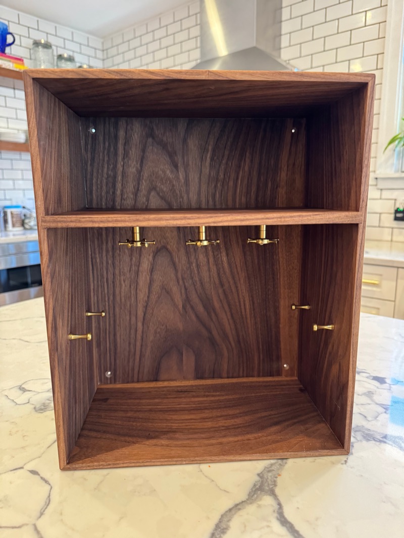 Walnut Key Cabinet, photo 6