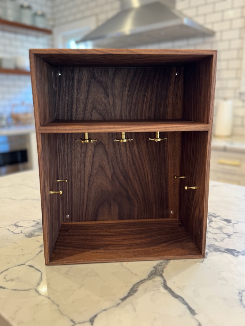 Walnut Key Cabinet, photo 7