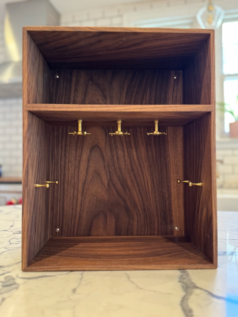 Walnut Key Cabinet, photo 9